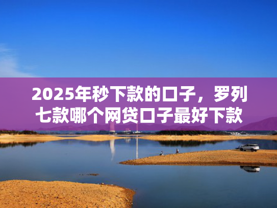 2025年秒下款的口子，罗列七款哪个网贷口子最好下款